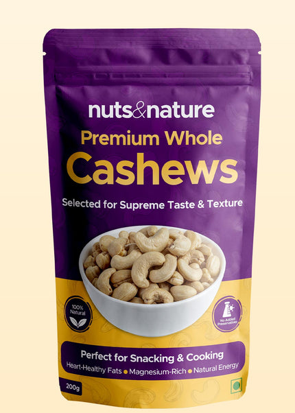 Premium Whole Natural Cashew/Kaju